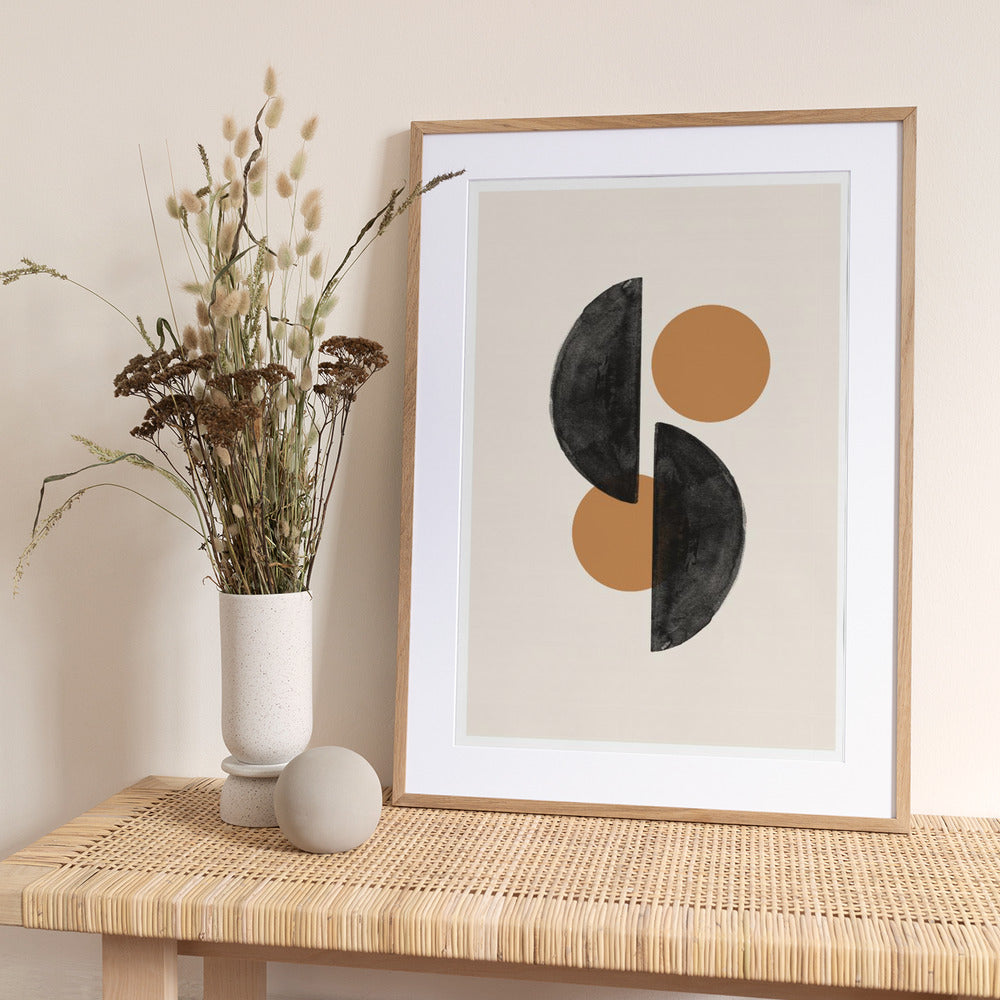 Geometric Harmony - Art Print by THE MIUUS STUDIO