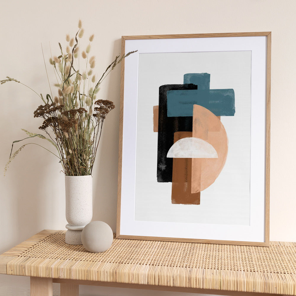 Geometric Harmony - Art Print by THE MIUUS STUDIO