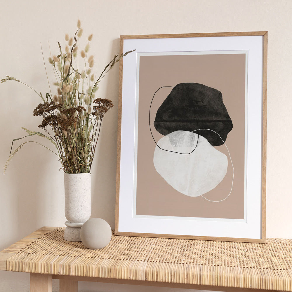Earthy Abstractions - Art Print by THE MIUUS STUDIO