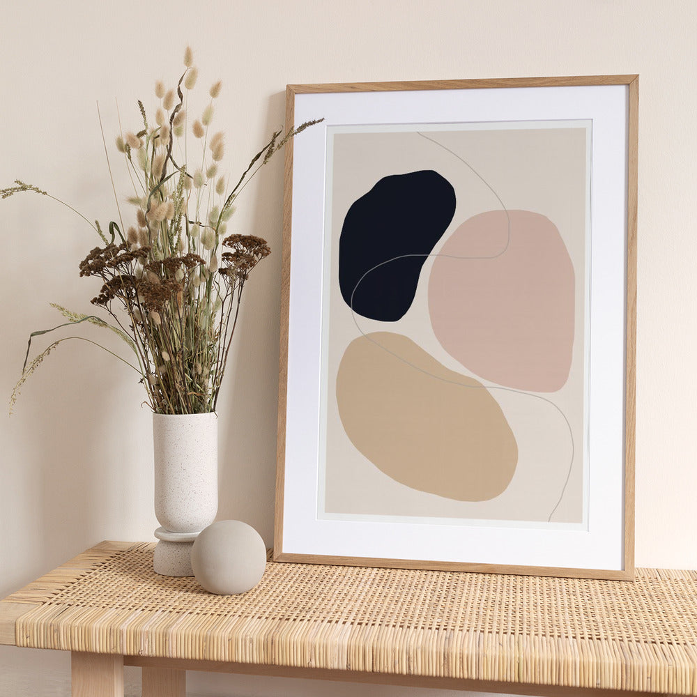 Shapes in Harmony - Art Print by THE MIUUS STUDIO