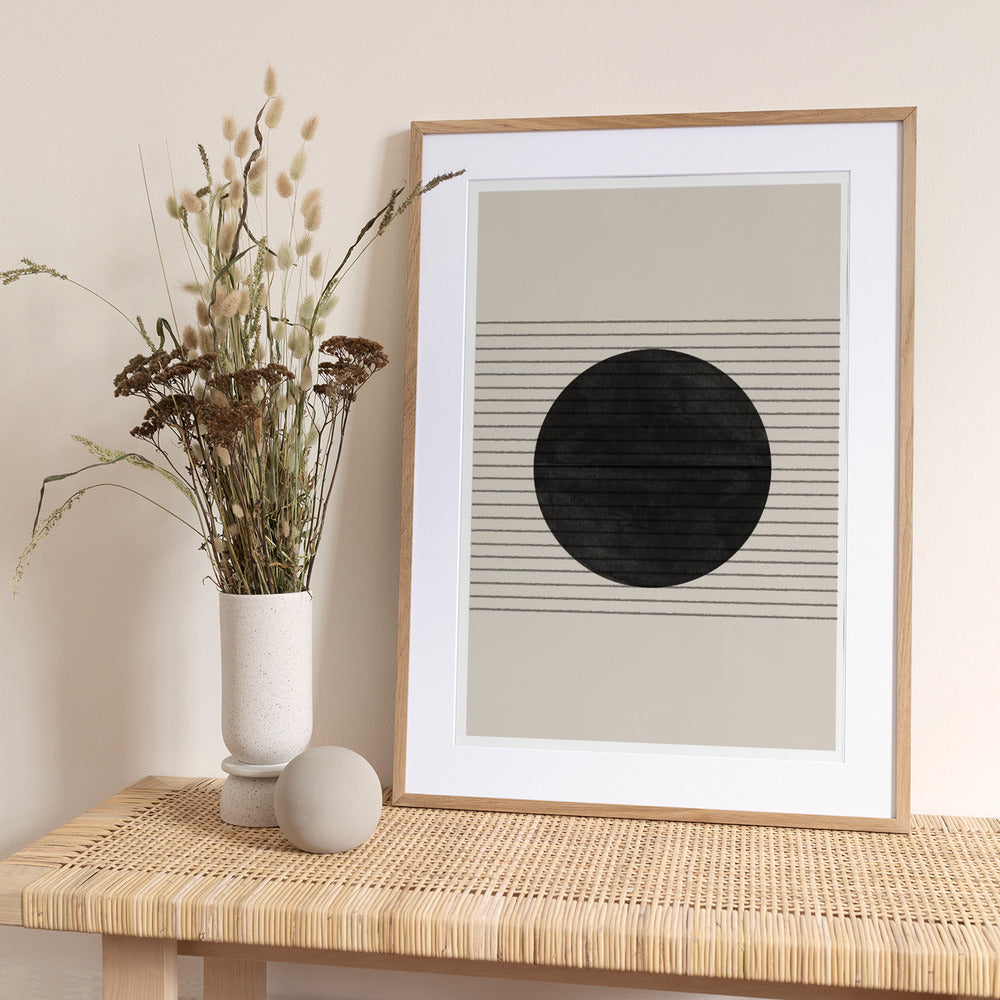 Midnight Horizon - Art Print by THE MIUUS STUDIO