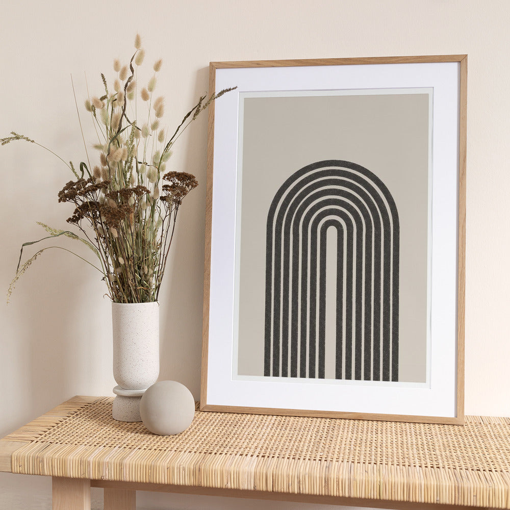 Curved Pathways - Art Print by THE MIUUS STUDIO