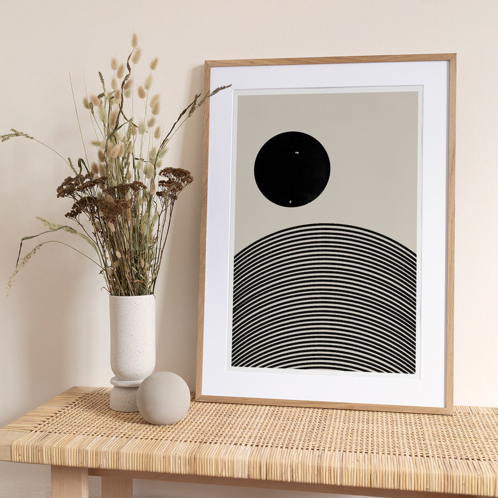 Circle and Curves - Art Print by THE MIUUS STUDIO