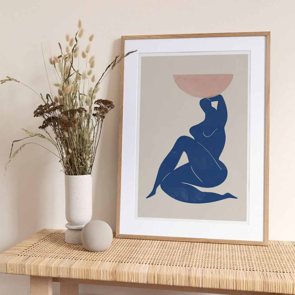 Harmony in Blue - Art Print by THE MIUUS STUDIO