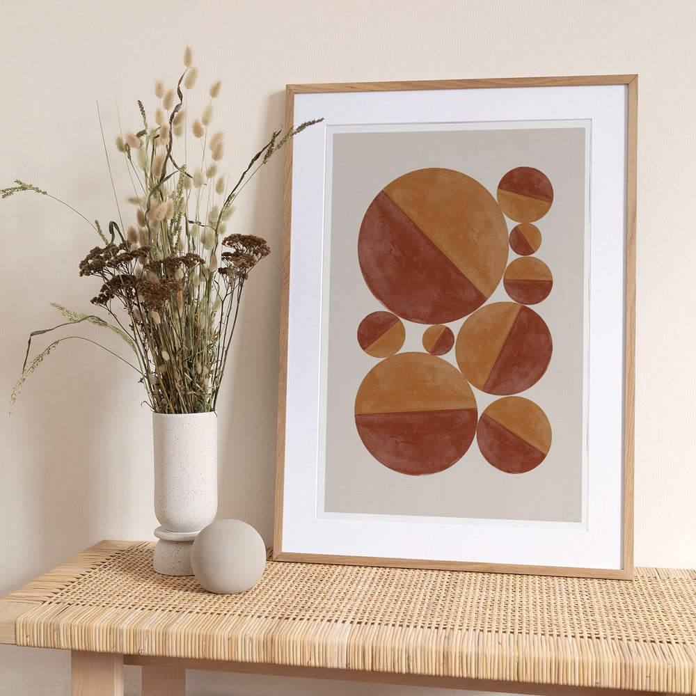 Circular Harmony - Art Print by THE MIUUS STUDIO