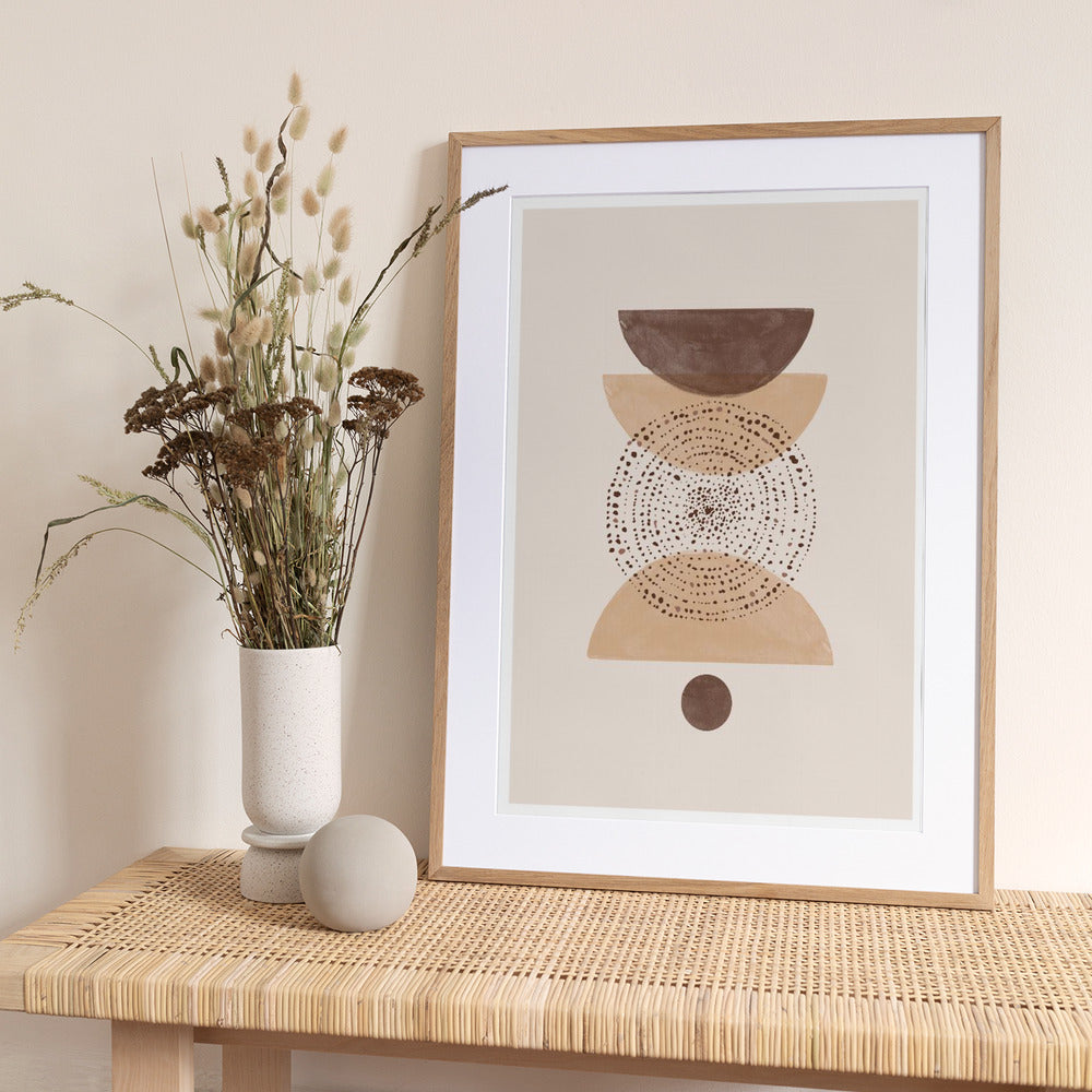 Echoes of Balance - Art Print by THE MIUUS STUDIO