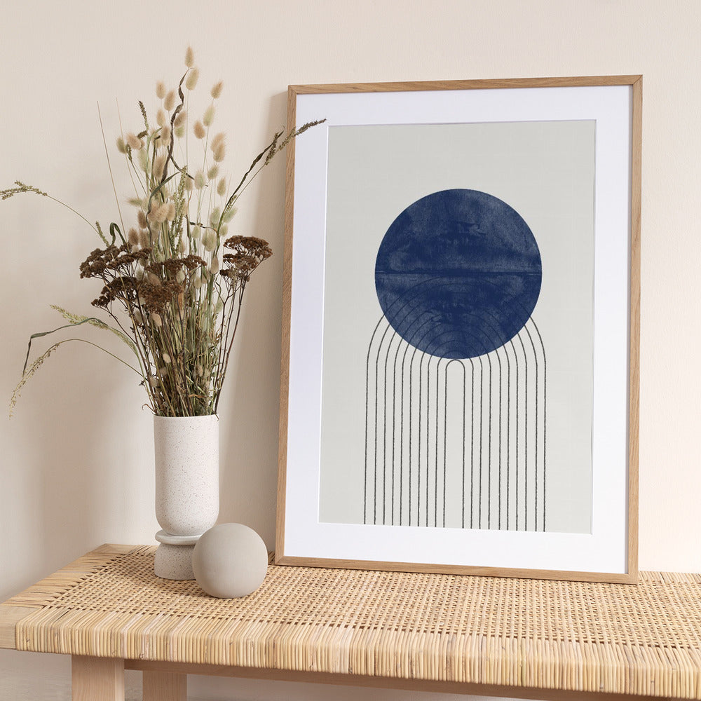 Celestial Echoes - Art Print by THE MIUUS STUDIO