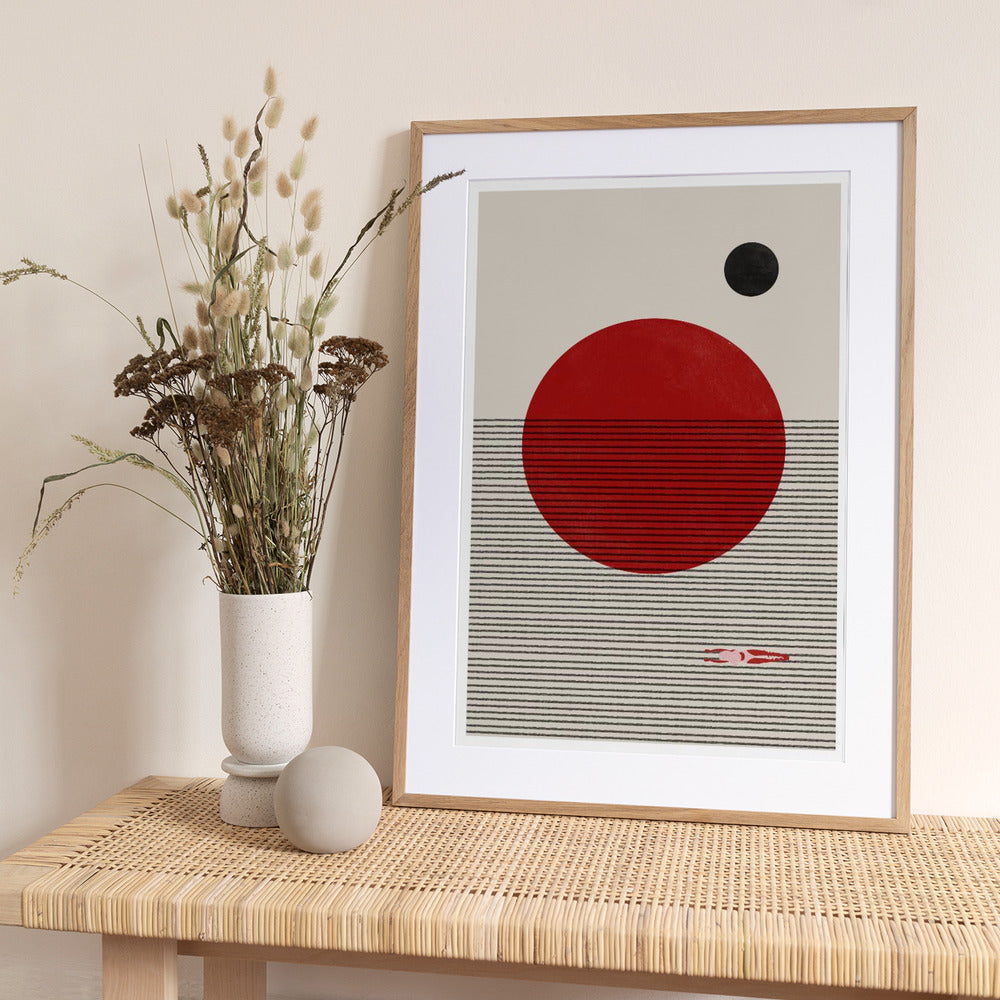 Floating Horizons - Art Print by THE MIUUS STUDIO