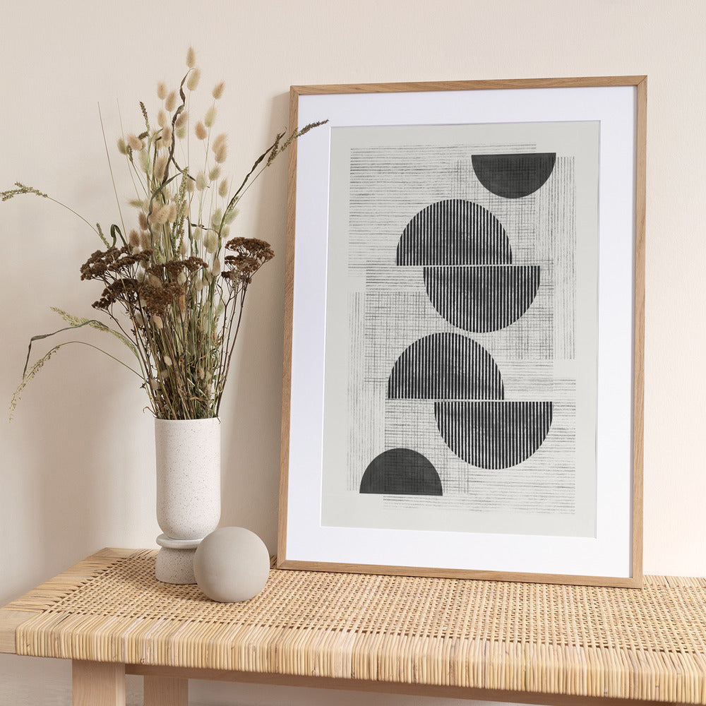 Halved Harmony - Art Print by THE MIUUS STUDIO