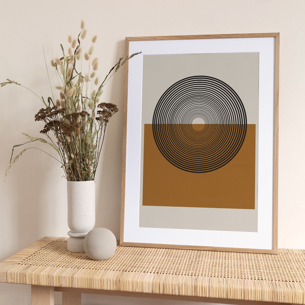Concentric Reflections - Art Print by THE MIUUS STUDIO