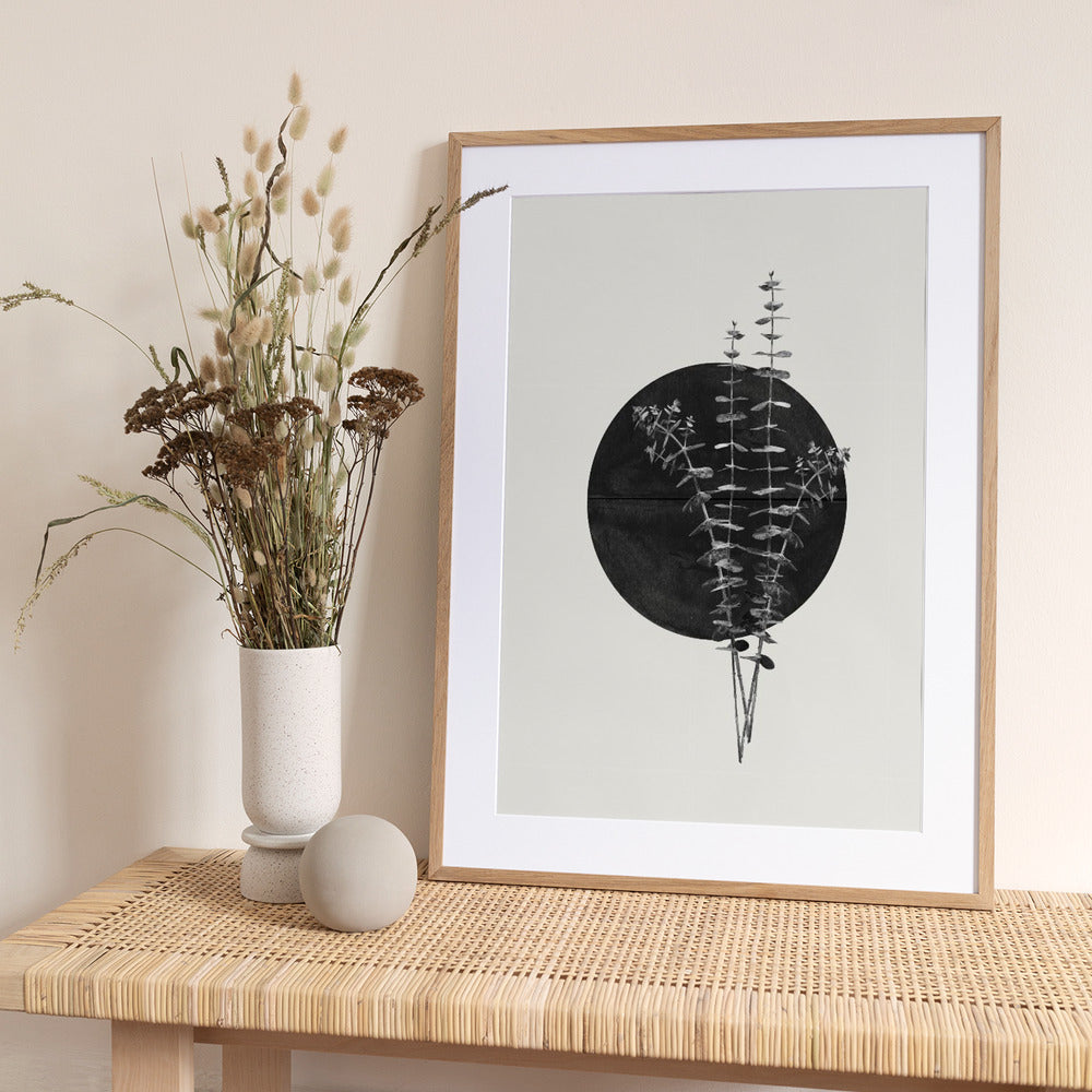 Eucalyptus Moon - Art Print by THE MIUUS STUDIO