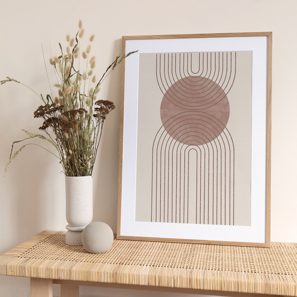 Curved Pathways - Art Print by THE MIUUS STUDIO
