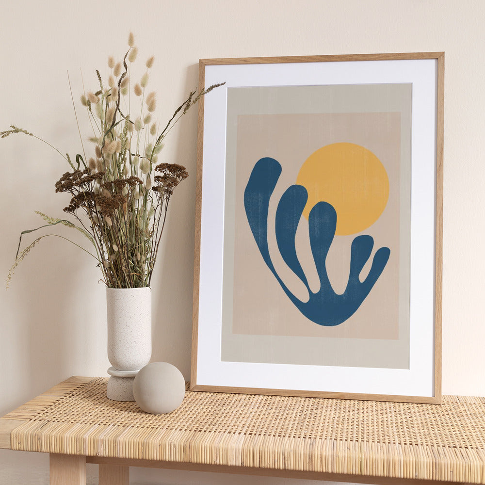 Solar Embrace - Art Print by THE MIUUS STUDIO