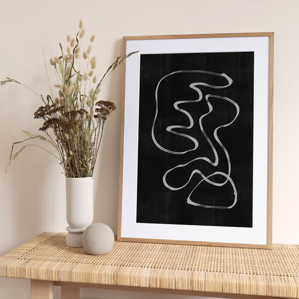Mystic Curves - Art Print by THE MIUUS STUDIO