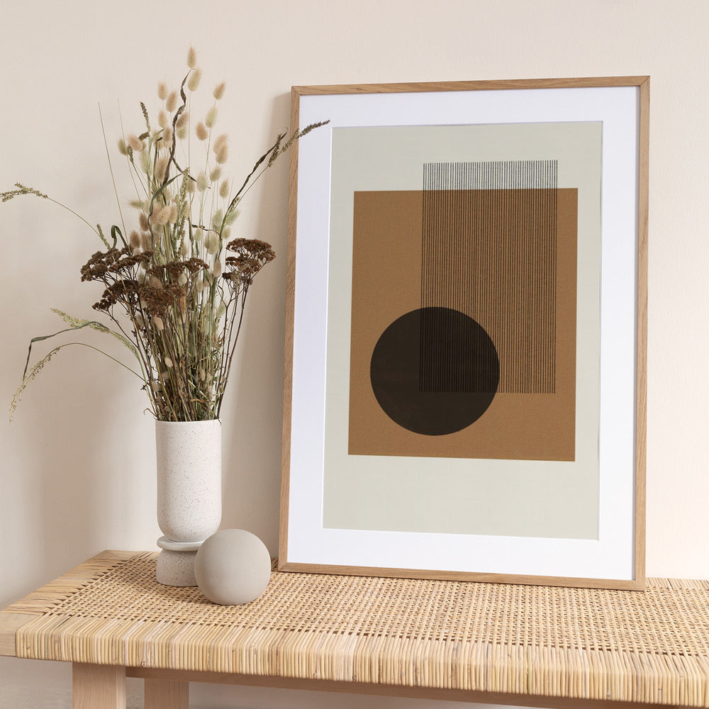 Geometric Harmony - Art Print by THE MIUUS STUDIO