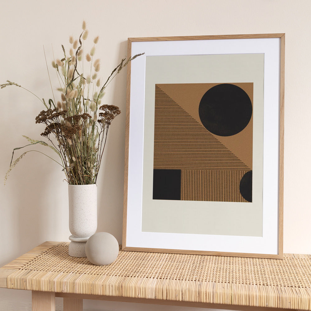 Geometric Harmony - Art Print by THE MIUUS STUDIO