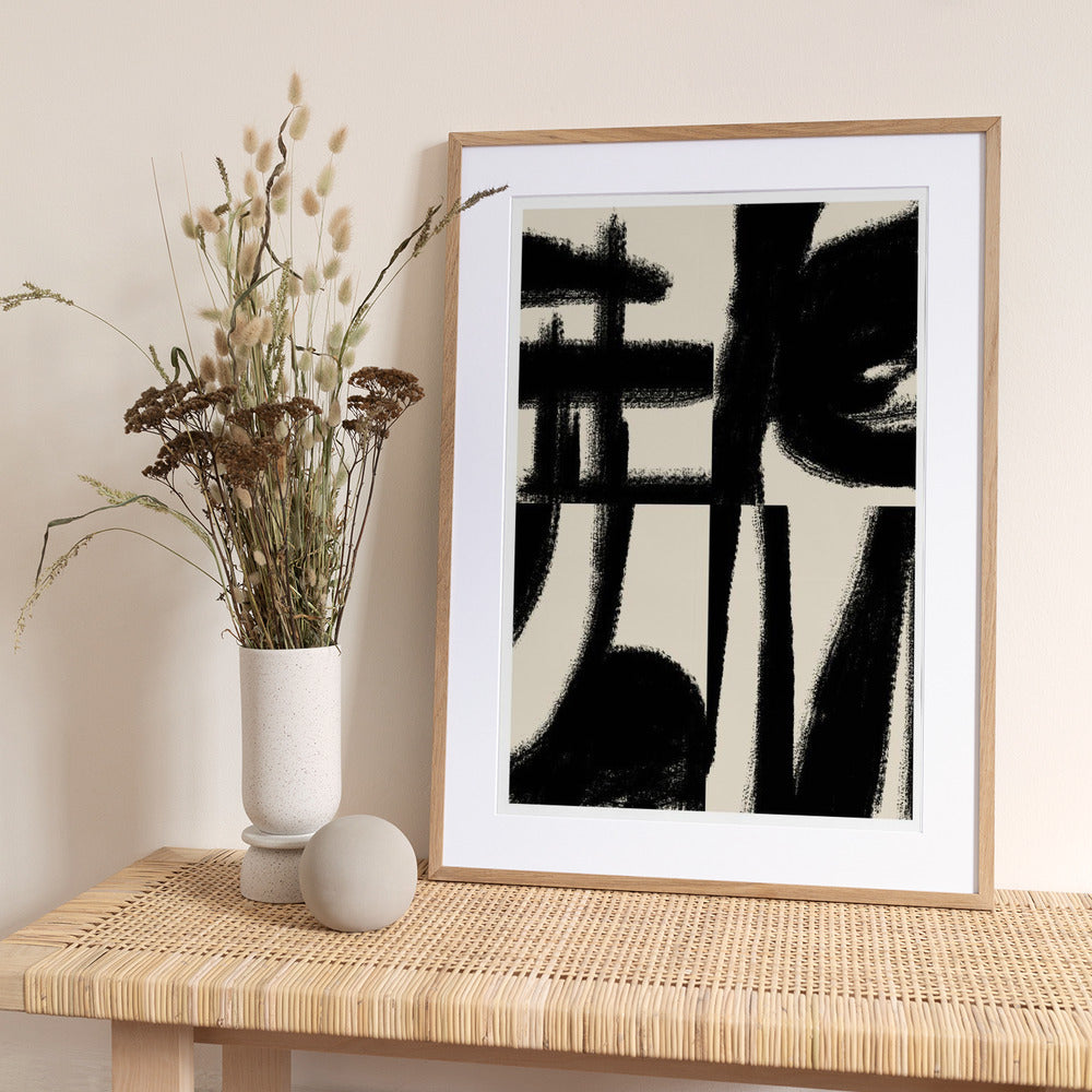 Bold Strokes Dance - Art Print by THE MIUUS STUDIO