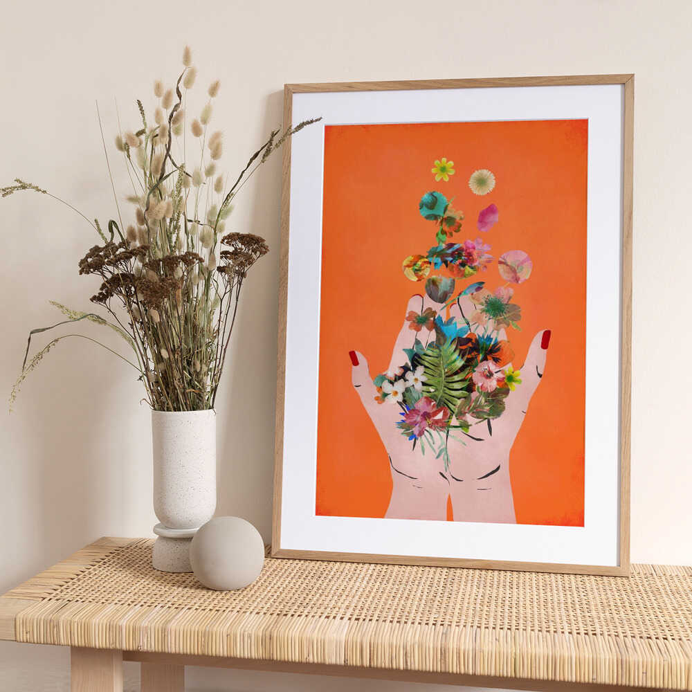 Floral Release - Art Print by Treechild