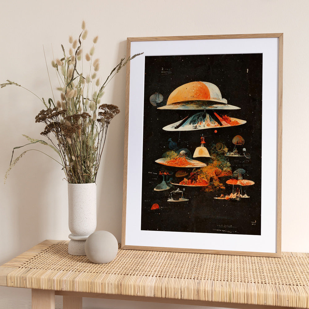 Celestial Layers - Art Print by Treechild