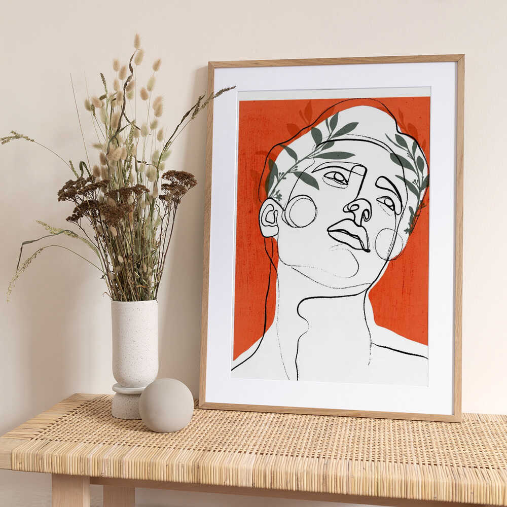 Lush Contemplation - Art Print by Treechild