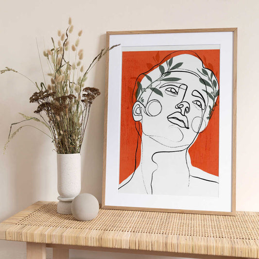 Lush Contemplation - Art Print by Treechild