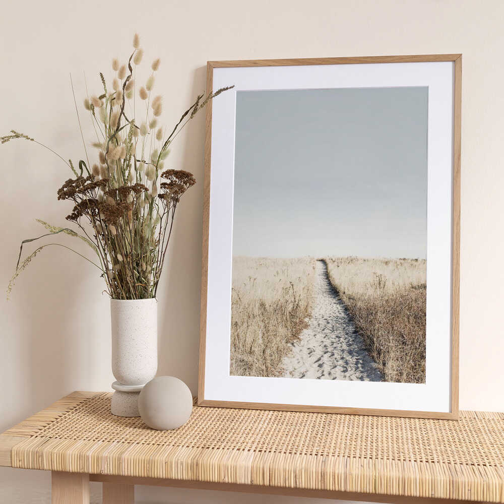 To The Beach - Art Print by Kathrin Pienaar