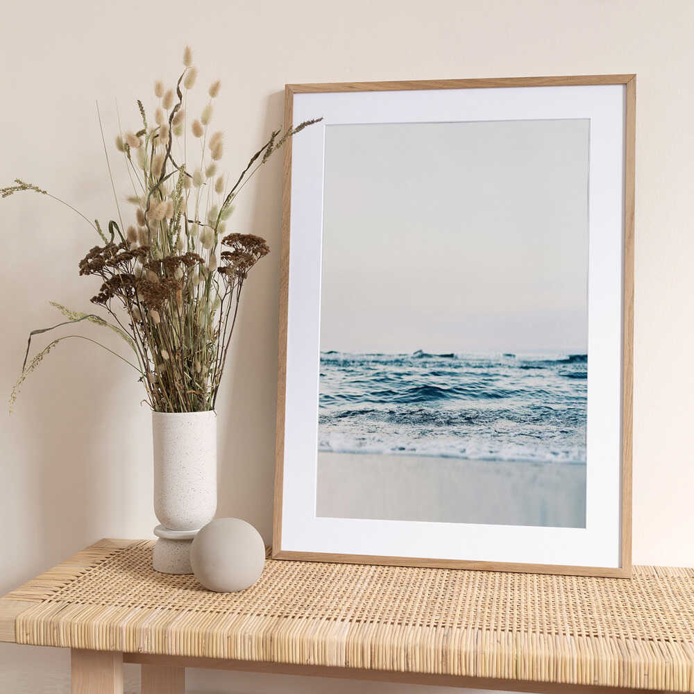 Abstract Waves - Art Print by Kathrin Pienaar
