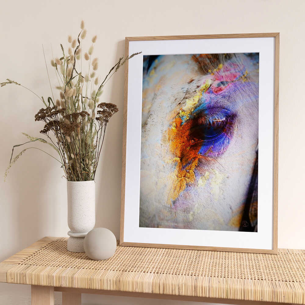 Painted Horse - Art Print by Ruth Day