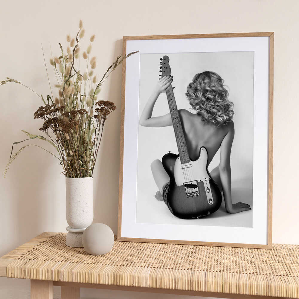 Telecaster Blondie - Photo Art Print by David Drake