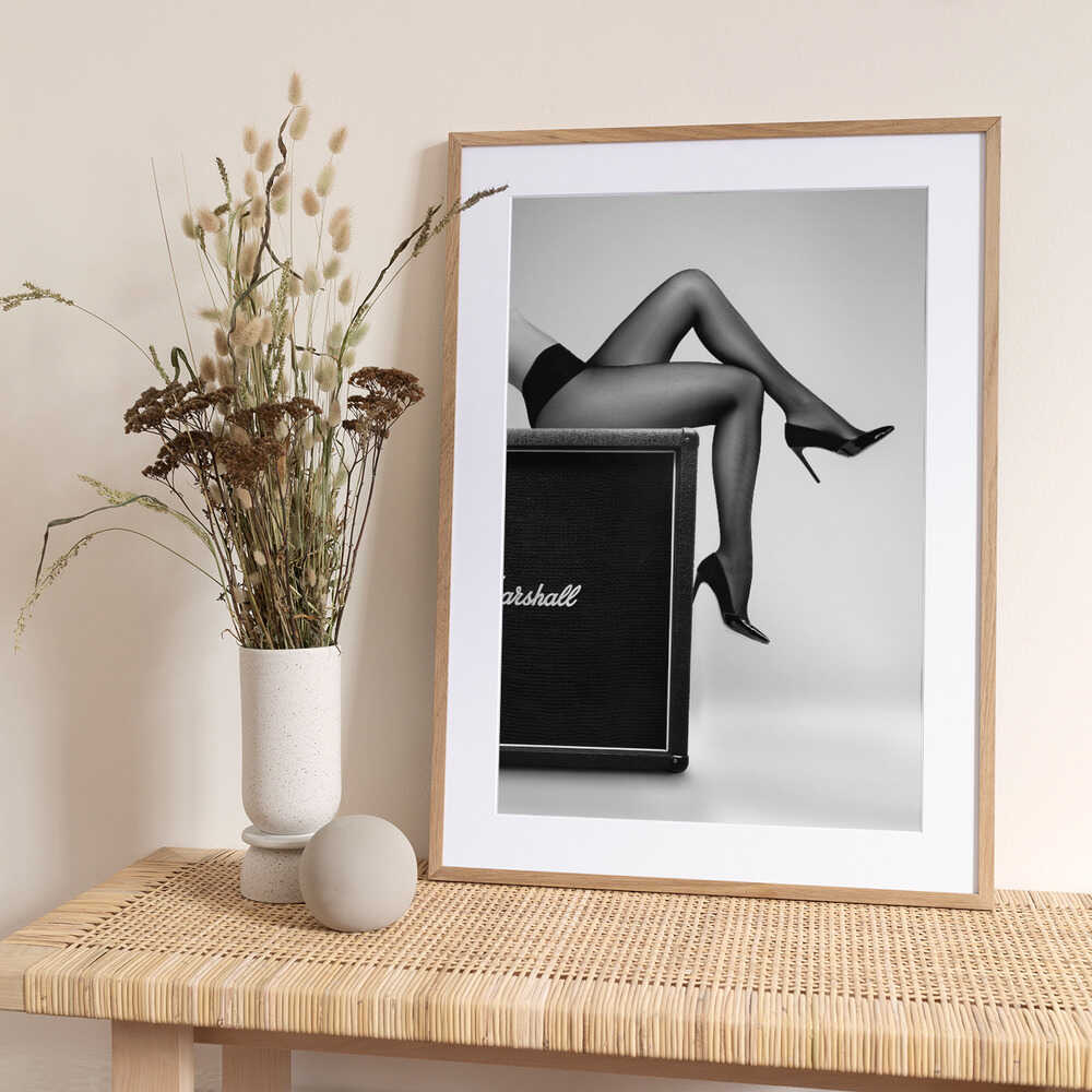 Rock n Legs - Photo Art Print by David Drake