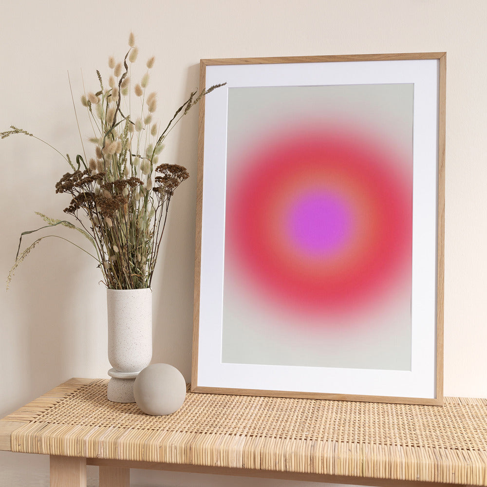 Radiant Glow Sphere - Art Print by THE MIUUS STUDIO