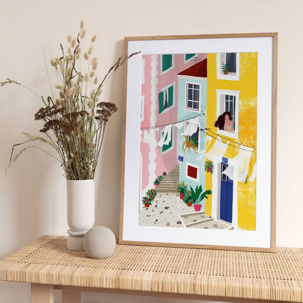 Chillin - Art Print by Maja Tomljanovic