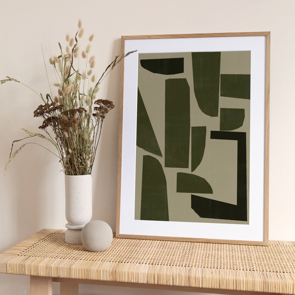Abstract Shadows - Art Print by THE MIUUS STUDIO