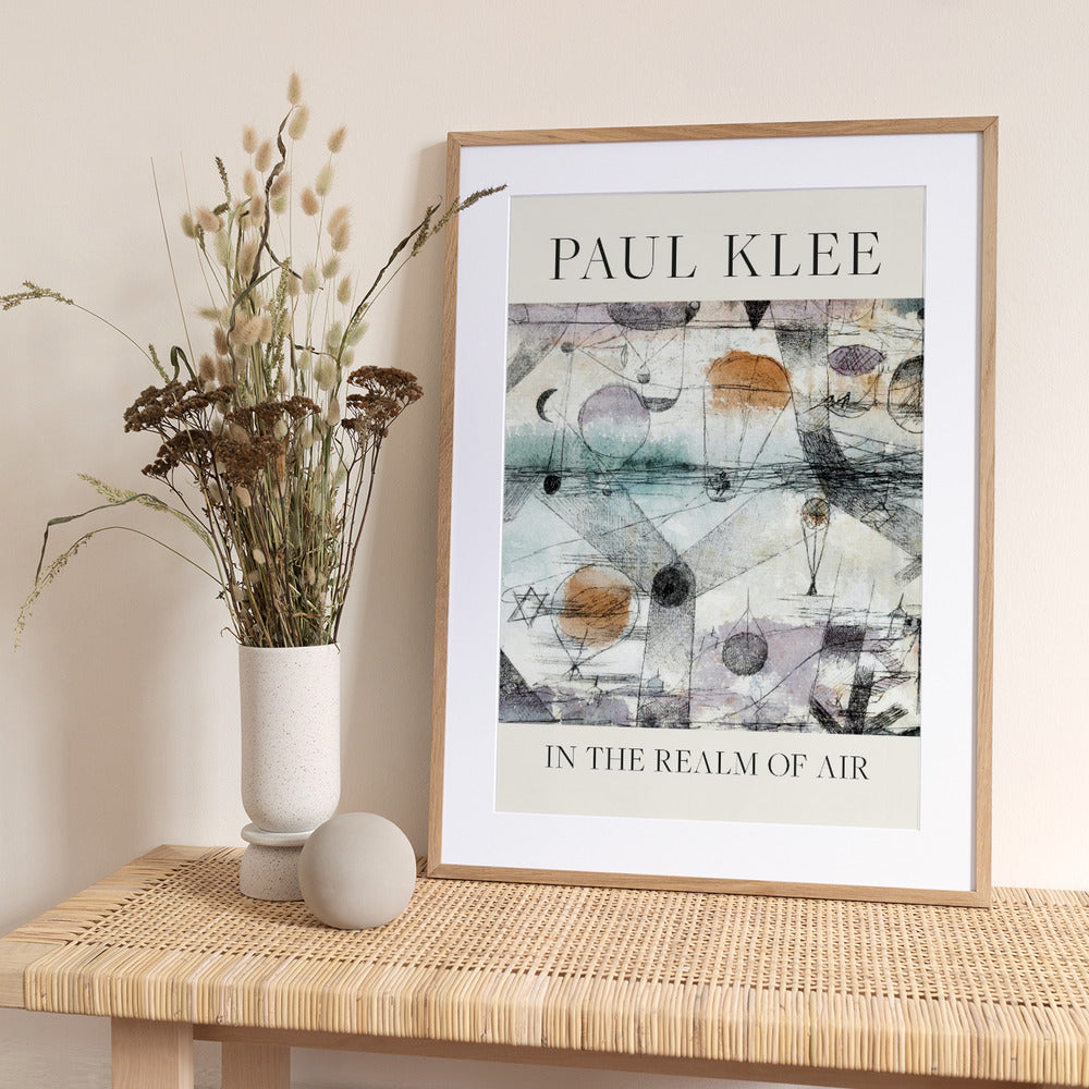 In the Realm of Air 1917 - Art Print by Paul Klee