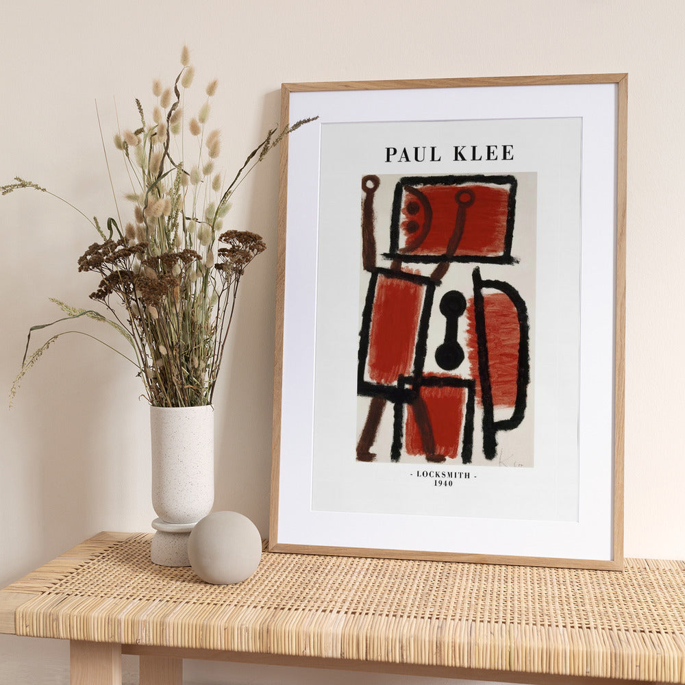 Locksmith 1940 - Art Print by Paul Klee