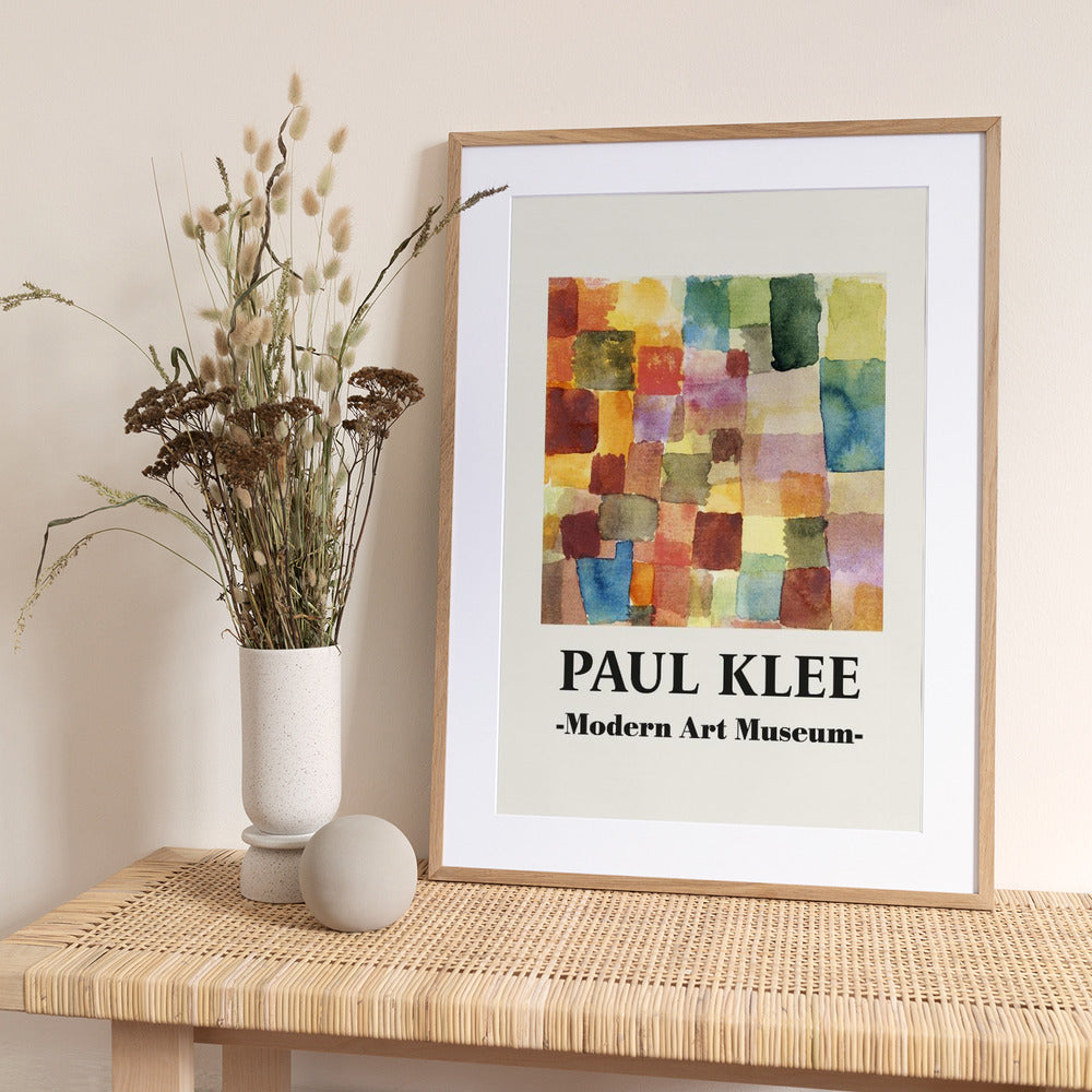 Untitled 1914 - Art Exhibition Print by Paul Klee