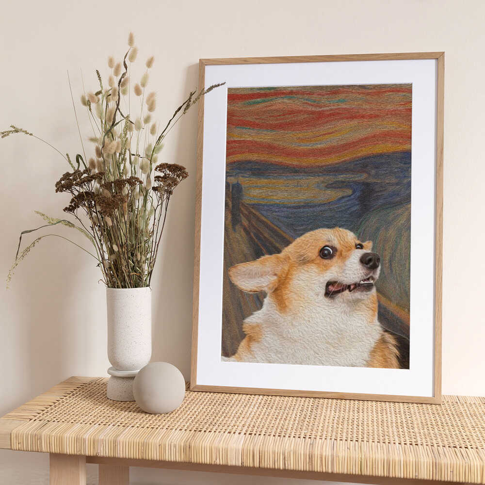 The Woof - Art Print by Artelele