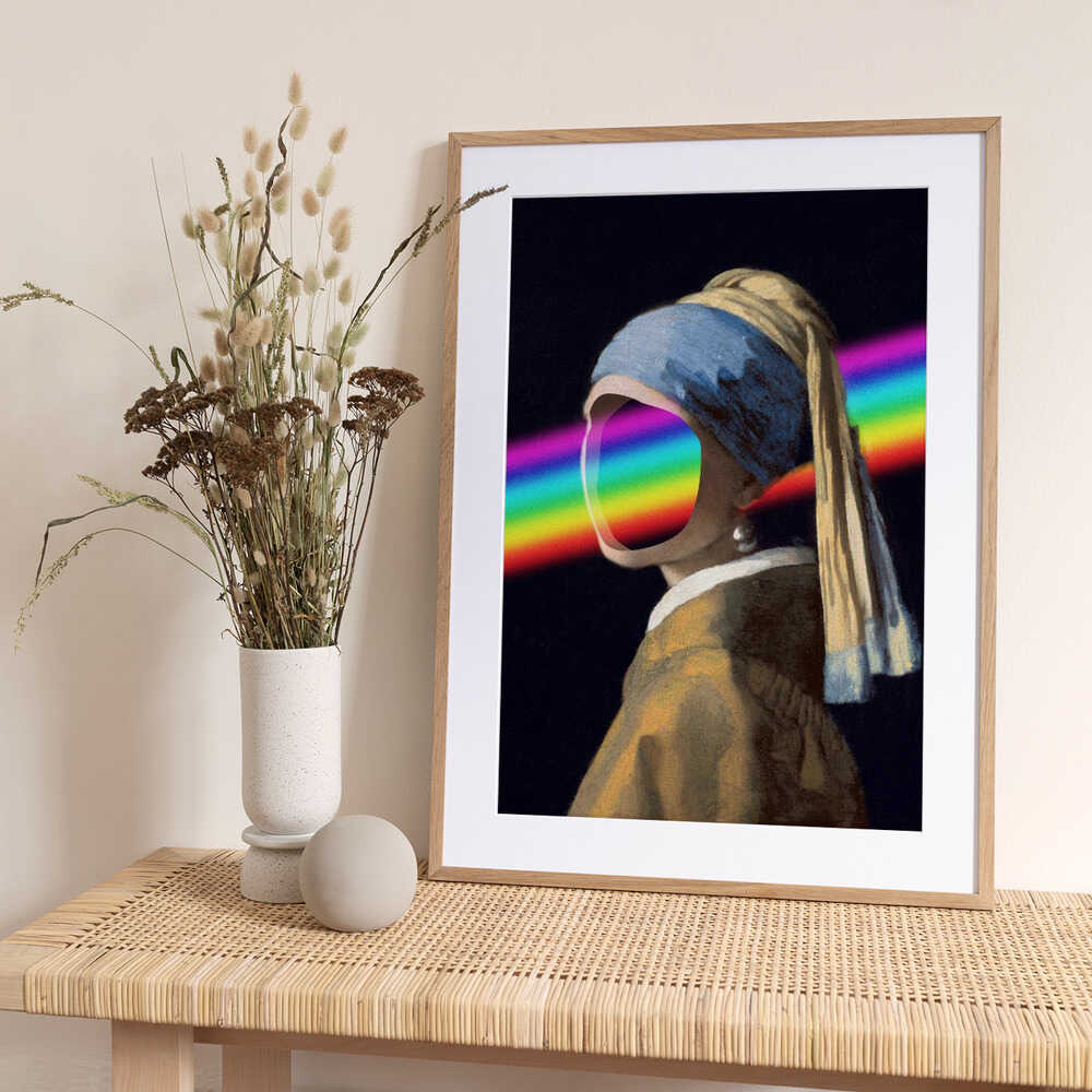 Rainbow Portrait - Art Print by Artelele