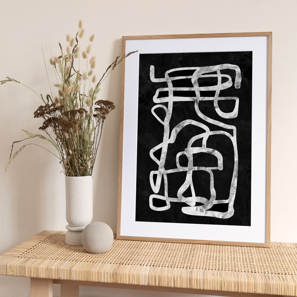 Storyline No2 - Art Print by Dan Hobday