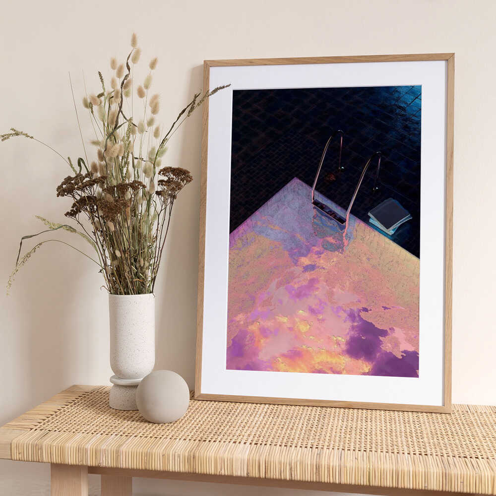 VAPORPOOL - Art Print by CosmoZach