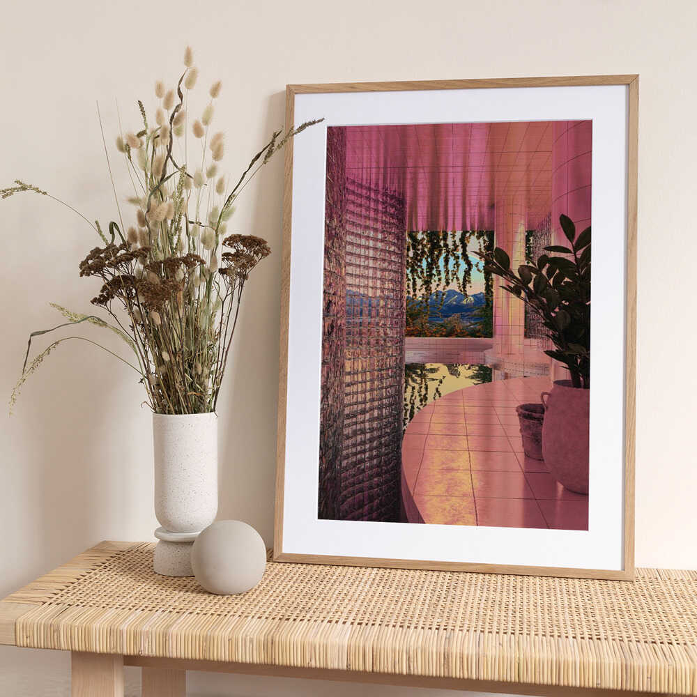 INDOOR POOL - Art Print by CosmoZach