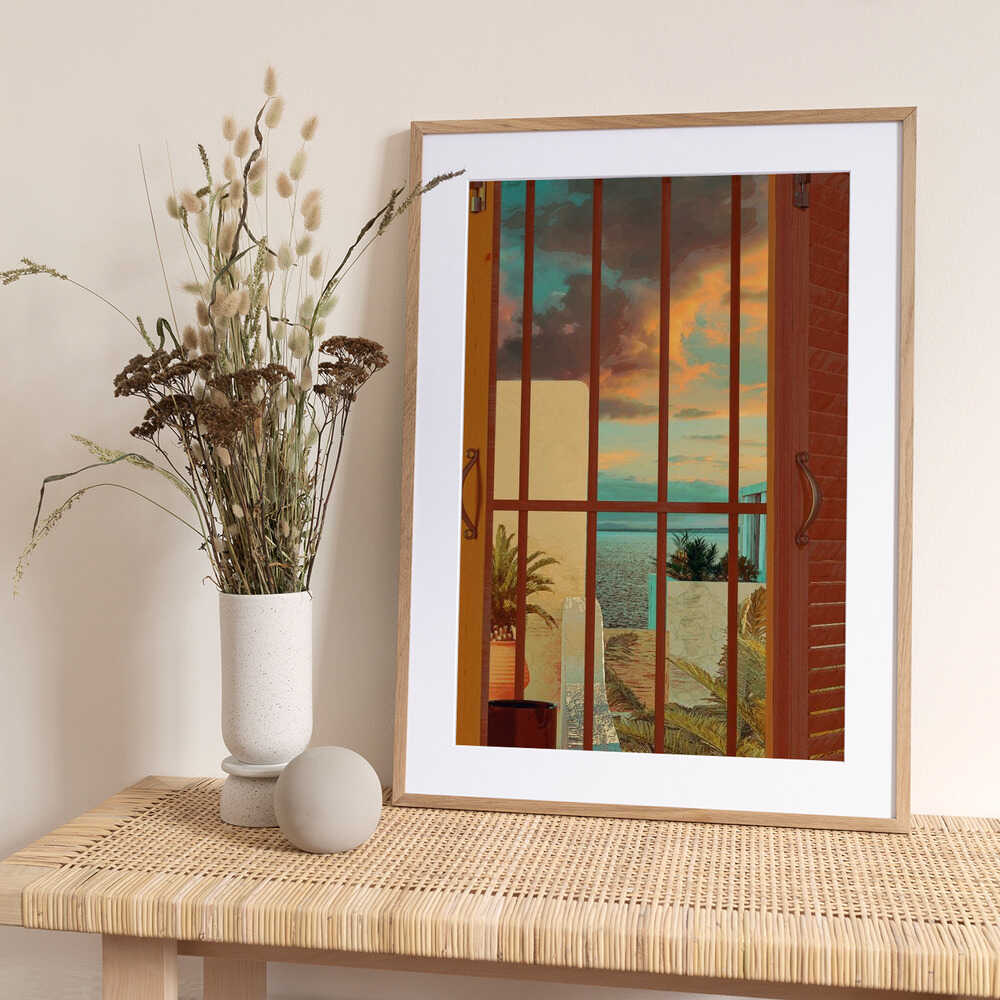OPEN WINDOW - Art Print by CosmoZach