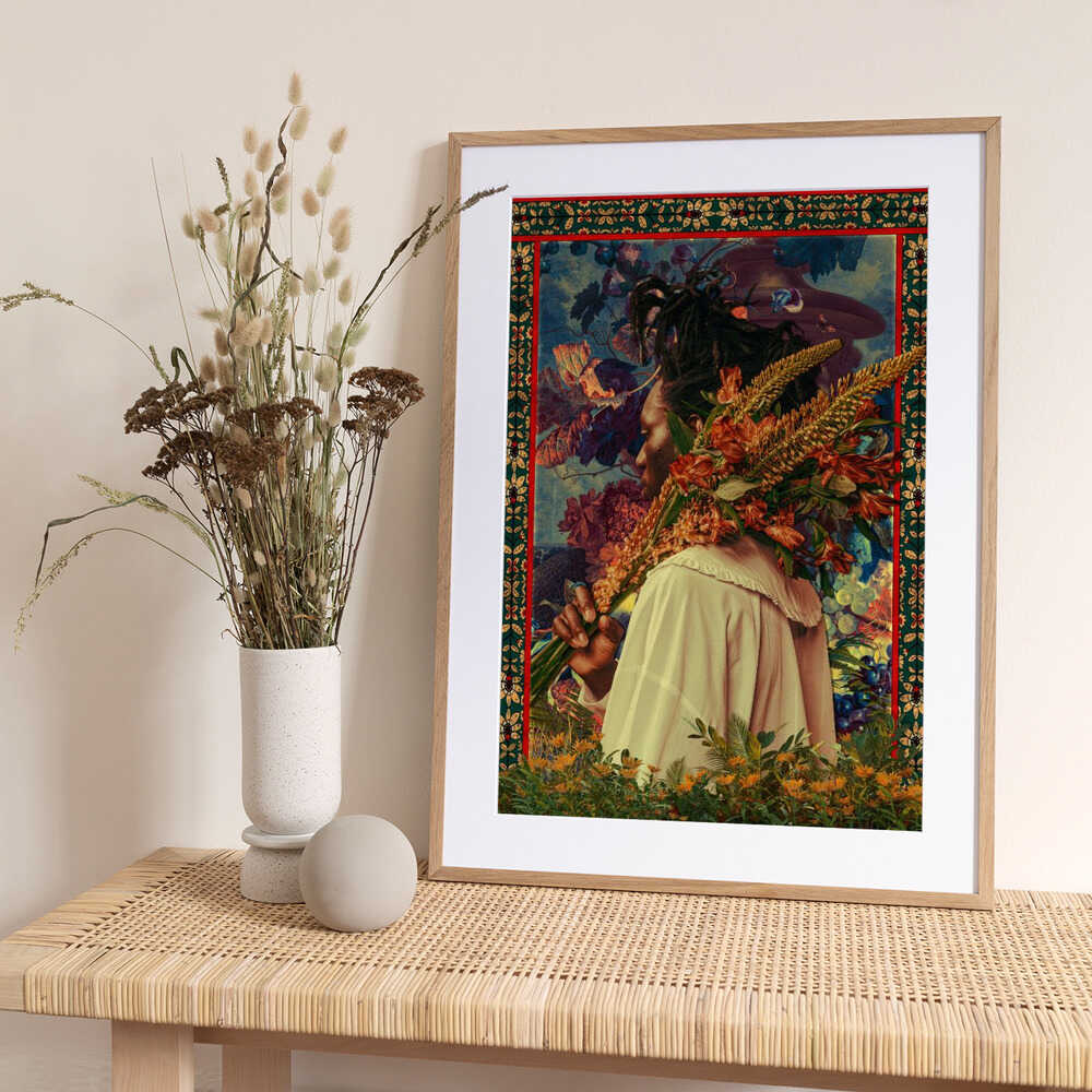 FLOWER BOY - Art Print by CosmoZach