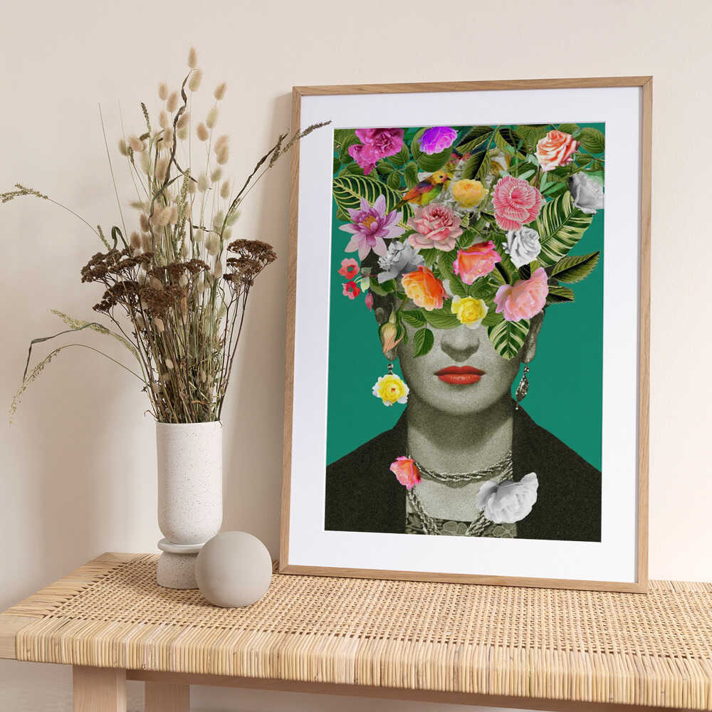 Floral Frida - Art Print by Frida Floral Studio