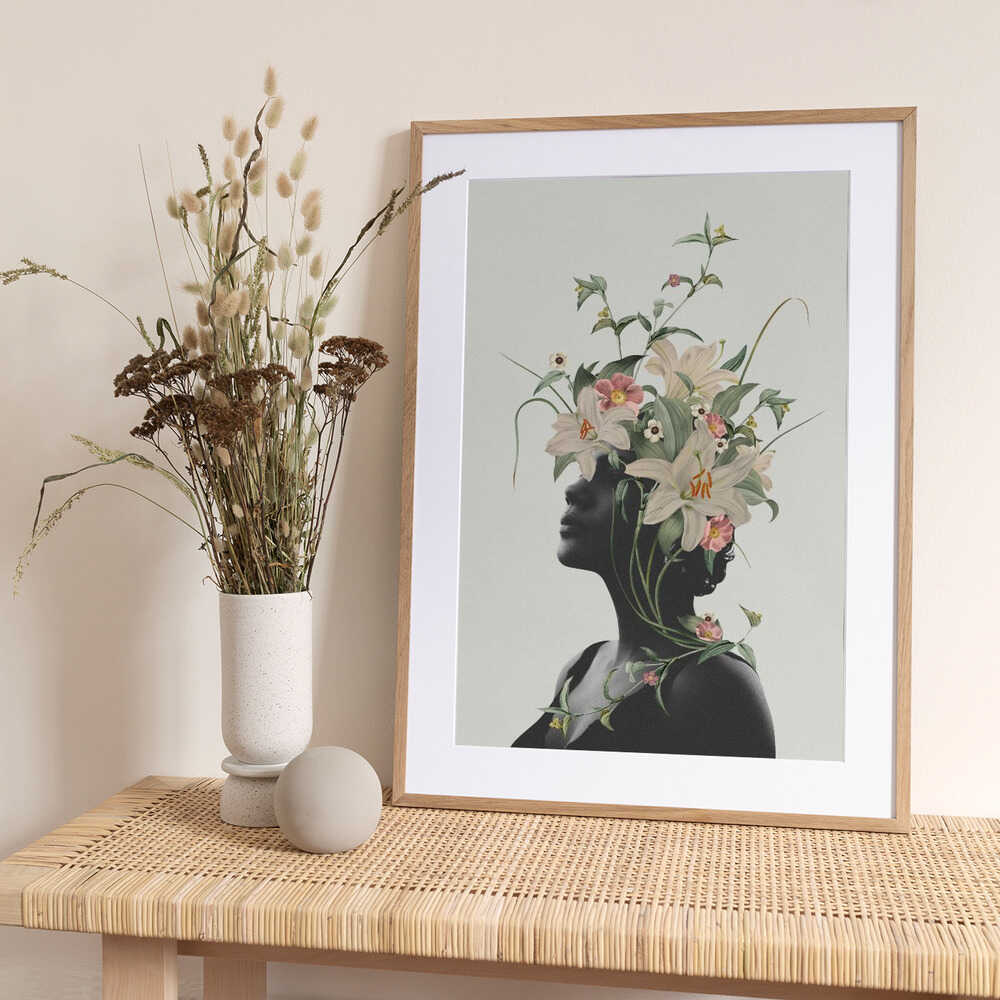 Lily flower - Art Print by Frida Floral Studio