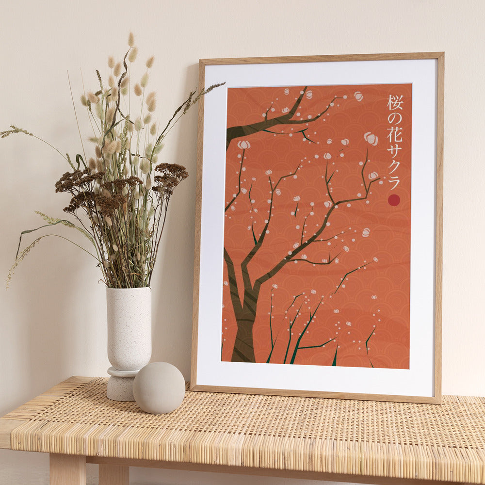 Sakura no hana - Art Print by Fadil Roze
