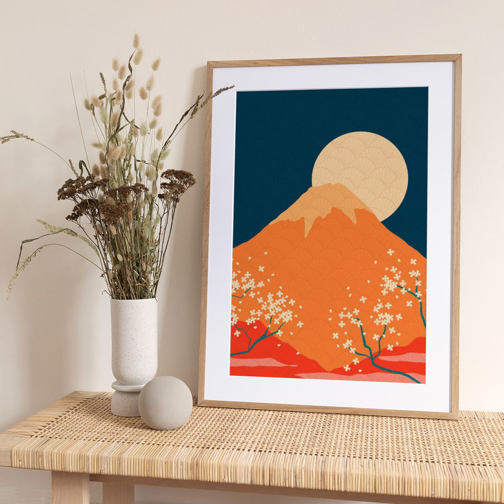 Night Blossom - Art Print by Fadil Roze