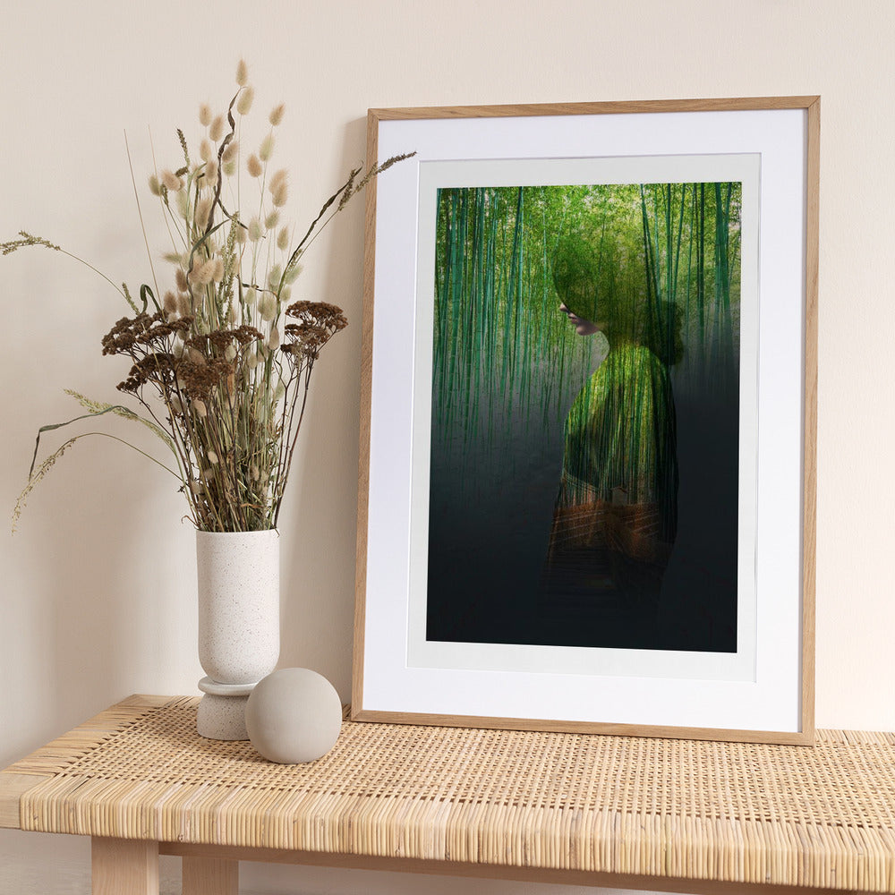 Kiyoto Kimono - Art Print by Fadil Roze