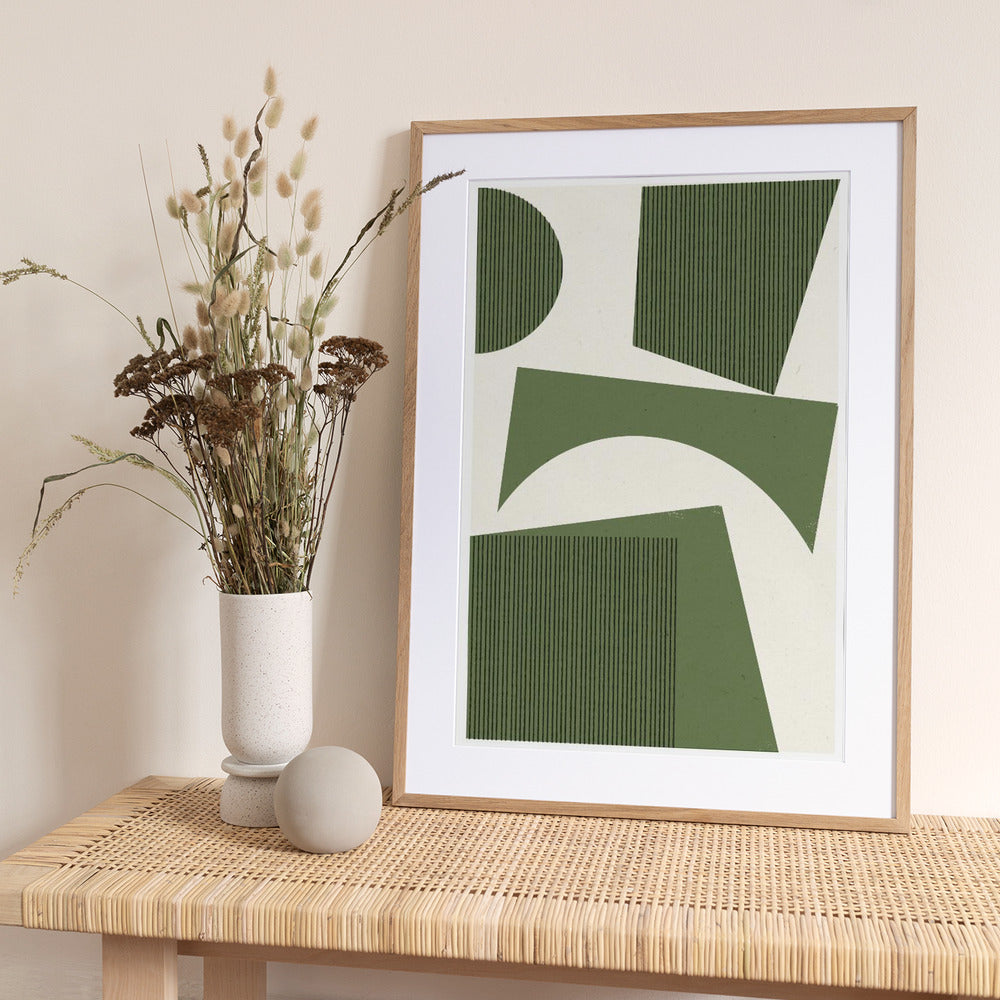 Geometric Harmony - Art Print by THE MIUUS STUDIO
