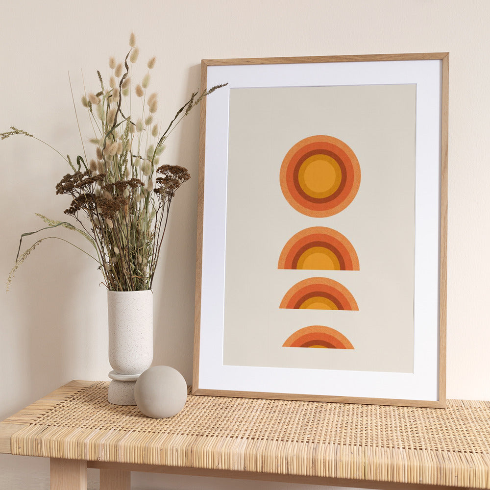 Sunset Echoes - Art Print by THE MIUUS STUDIO